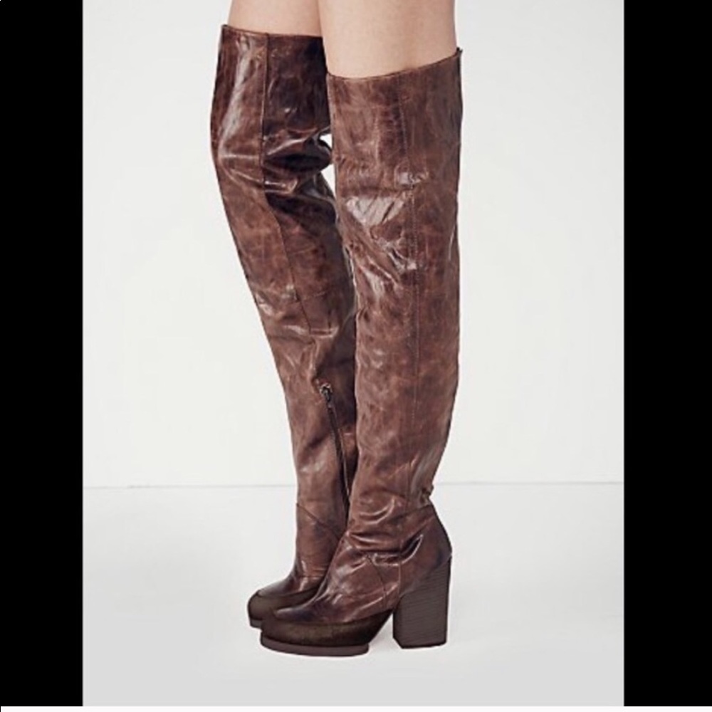Free People over the knee boots